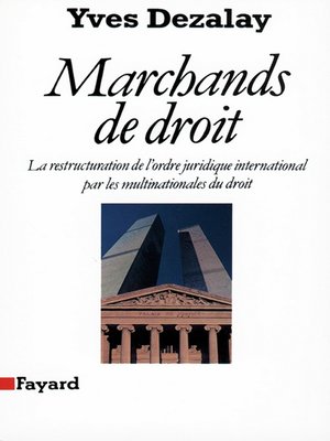 cover image of Marchands de droit